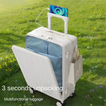 Smart Traveler Spinner Suitcase